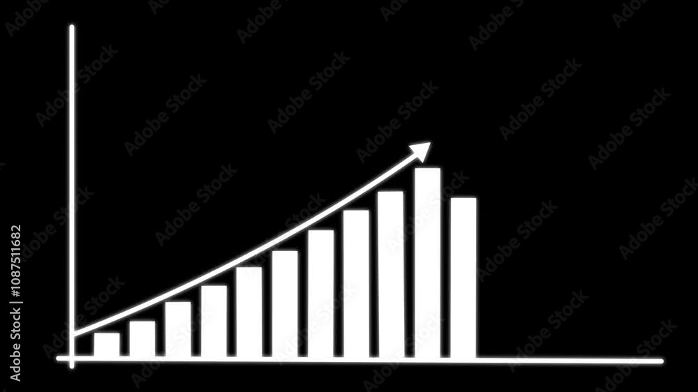 abstract new business graph chart animation background .Guidelines for excellent financial status of corporate businesses. abstract new business graph chart animation background .Guidelines for excellent financial status of corporate businesses.