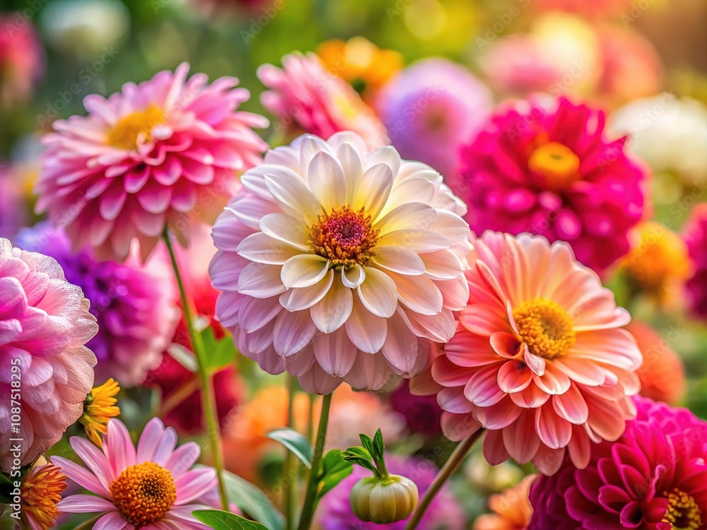 AI-generated floral spring blooms; a beautiful collection. AI-generated floral spring blooms; a beautiful collection.
