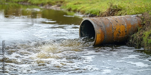 Contaminated_water_from_a_wastewater_sewage_pipe_flows_into_the_river_highlighting_the_urgent_issue_of_water_pollution_and_environmental_contamination_Addressing_water_pollution_is_critical_for_e