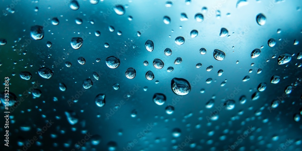 Water droplets on a car window glass after rain create a blurred effect. The water drops add a unique texture to the window glass, enhancing the visual appeal of the scene. Water droplets on a car window glass after rain create a blurred effect. The water drops add a unique texture to the window glass, enhancing the visual appeal of the scene.