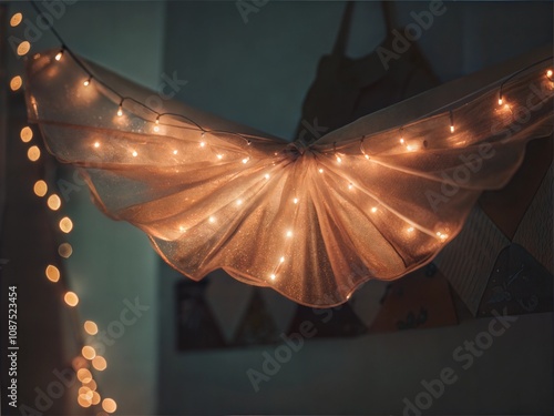 Fairy Lights Twinkling in the Dark