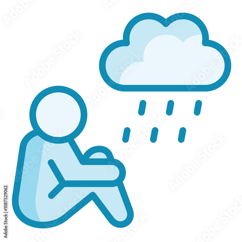 Loneliness Icon