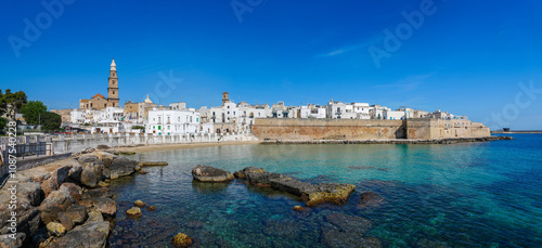 Fototapeta Naklejka Na Ścianę i Meble -  Panoramic view of beautiful old town Monopoli 