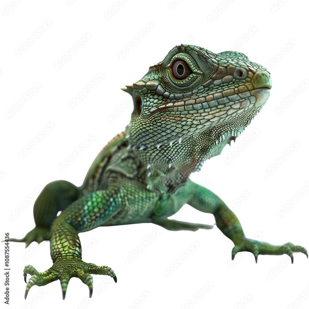 Obraz premium Green Lizard