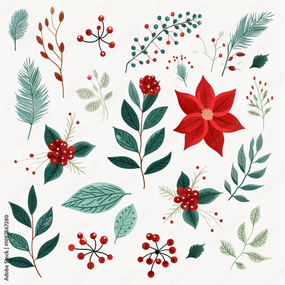 Fototapeta premium seamless floral pattern