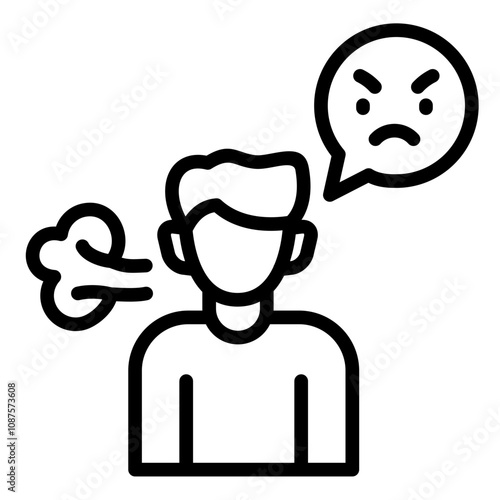 Anger Icon