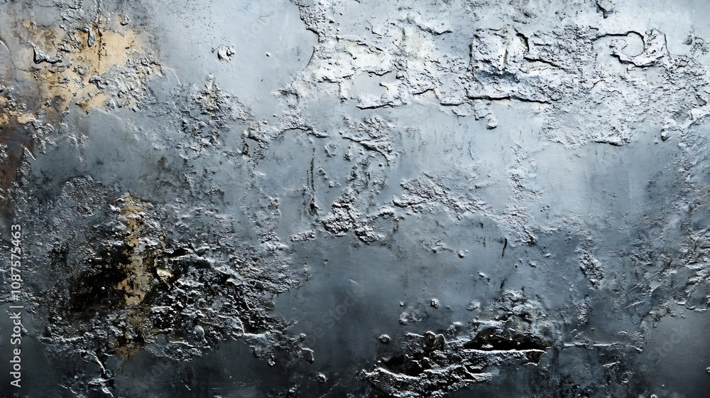 Fototapeta premium Stunning Silver Metal Materialistic Texture Background with Grungy Abstract Pattern