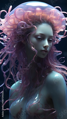 mermaid in the water