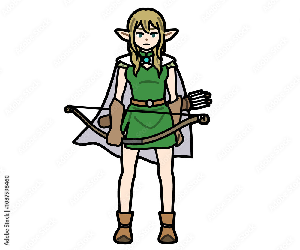 エルフの女性 エルフの女性