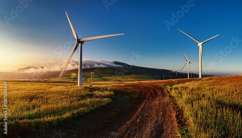 windmill as a source of renewable energy and sustainable resource wind turbine