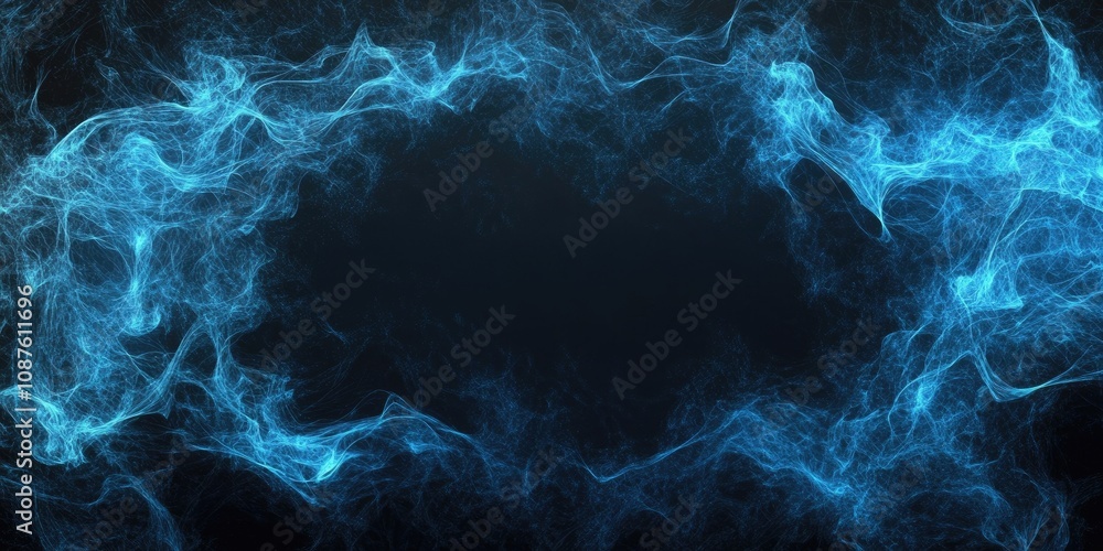 Abstract blue frame element displayed against a contrasting black background, creating an appealing visual with the abstract blue frame element that draws attention and enhances design possibilities. Abstract blue frame element displayed against a contrasting black background, creating an appealing visual with the abstract blue frame element that draws attention and enhances design possibilities.