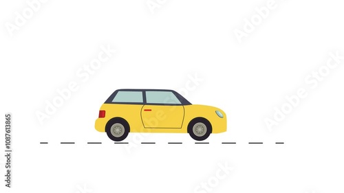 car isolated on white background