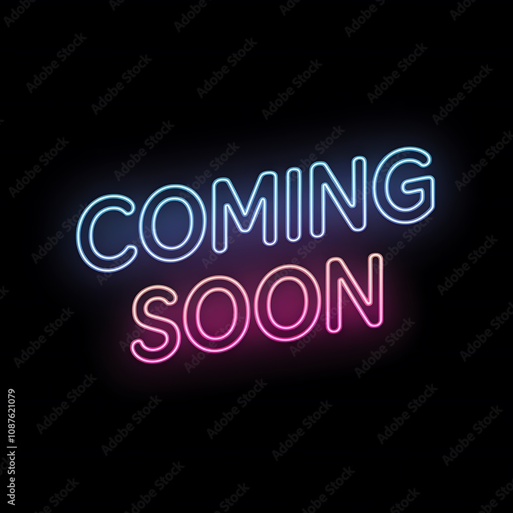 Neon Sign Displays Coming Soon Announcement Neon Sign Displays Coming Soon Announcement