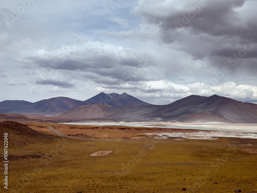 Mountains and Desolate Plains of the Atacama Desert