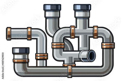 plumbing water piping pipelines tubing valve tubes