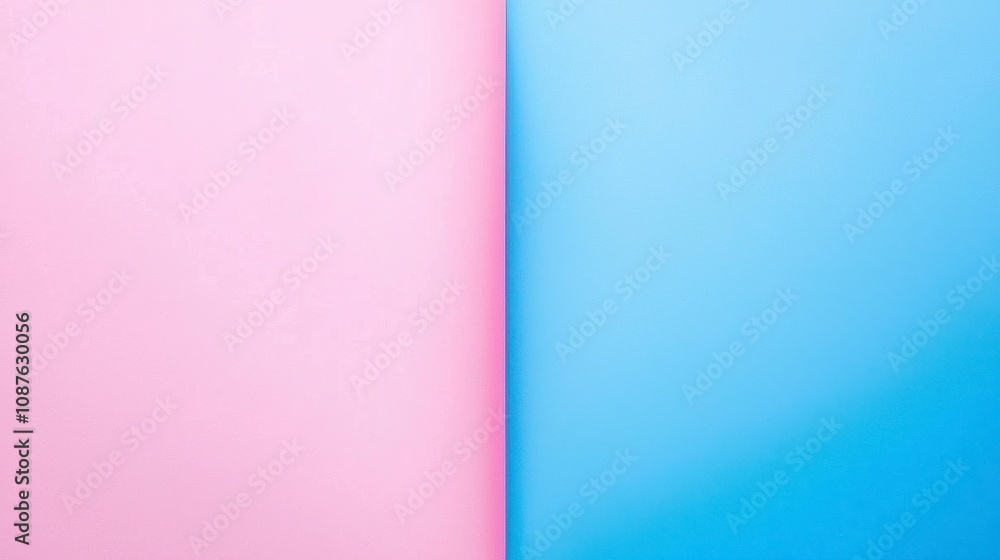Soft pastel hues of pink and blue creating a calming backdrop Soft pastel hues of pink and blue creating a calming backdrop