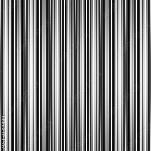 Black and white stripes abstract background overlay. Motion effect. Graphic illustration with transparent background.