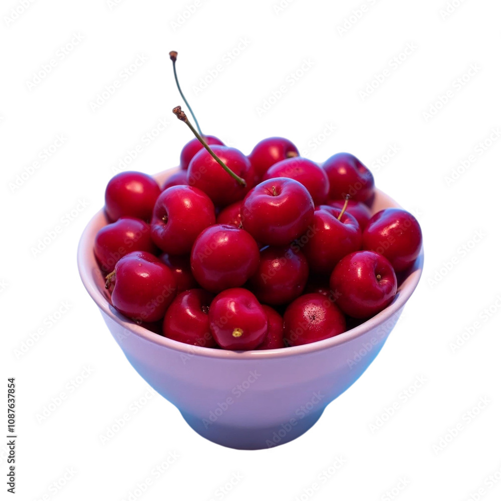 Cherries Image Isolated With Transparent Background Cherries Image Isolated With Transparent Background