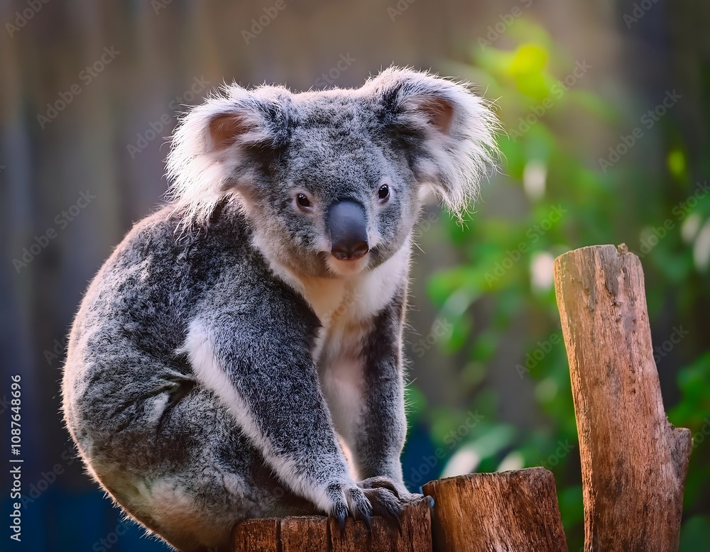 Fototapeta premium koala looking at viewer