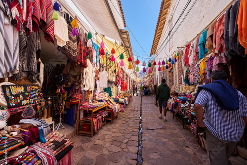 Pisac Market is one of the most vibrant and famous markets in the Sacred Valley of Peru, drawing visitors from around the world. It is a colorful hub of traditional Andean culture.