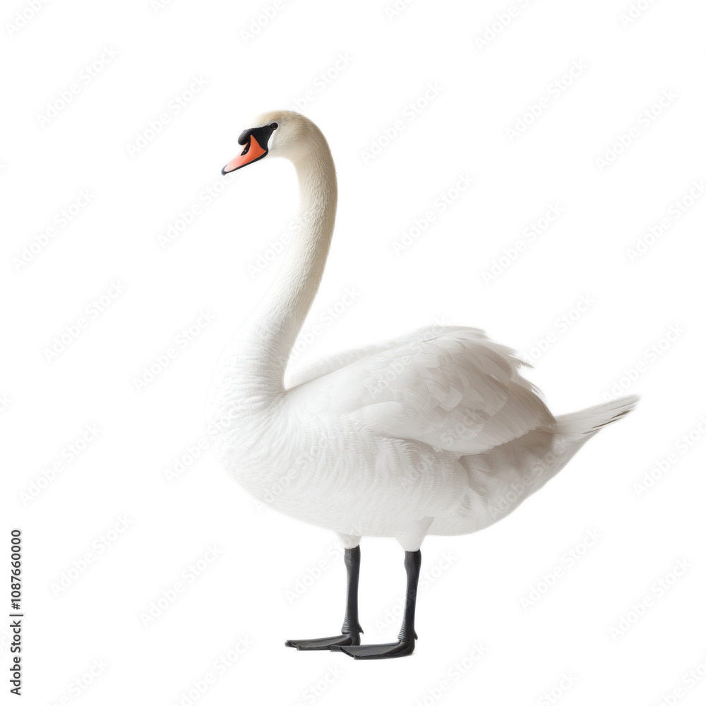 Graceful Swan in Elegant Display Graceful Swan in Elegant Display