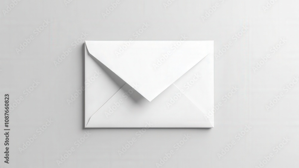A realistic envelope mockups set displaying various white envelopes on a minimalistic background. A realistic envelope mockups set displaying various white envelopes on a minimalistic background.
