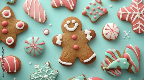 Fun holiday gingerbread cookie decoration ideas for festive celebrations with friends and family photo