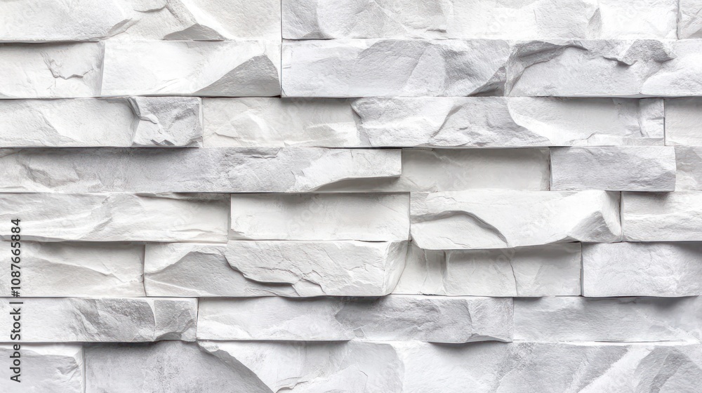 White Stone Wall Textured Background Design White Stone Wall Textured Background Design