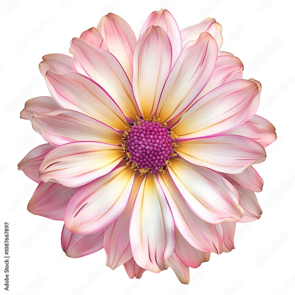 Fototapeta premium Pink and Yellow Flower 