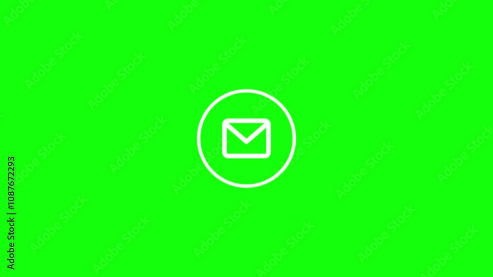 animations of an arroba, atsign or at sign icon or symbol. Concept of email, mail, message, internet . Transparent Background. animations of an arroba, atsign or at sign icon or symbol. Concept of email, mail, message, internet . Transparent Background.