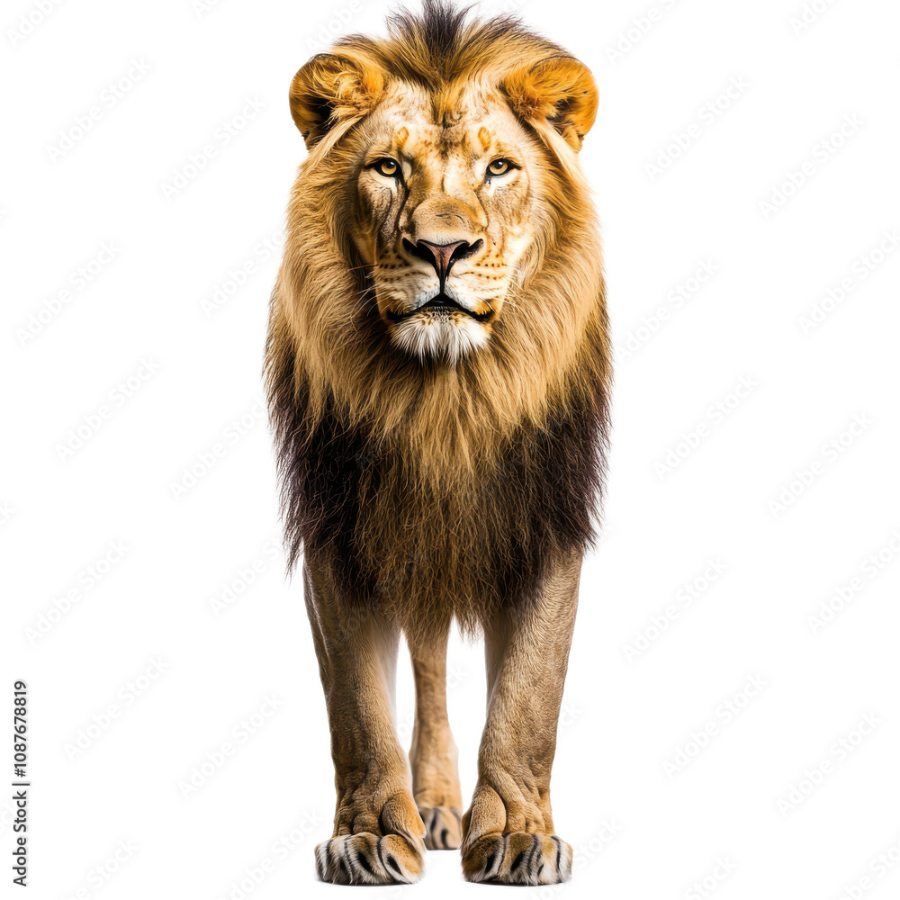 Majestic Lion in Noble Pose Majestic Lion in Noble Pose
