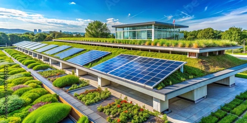 Green Roof Solar Panels Sus...