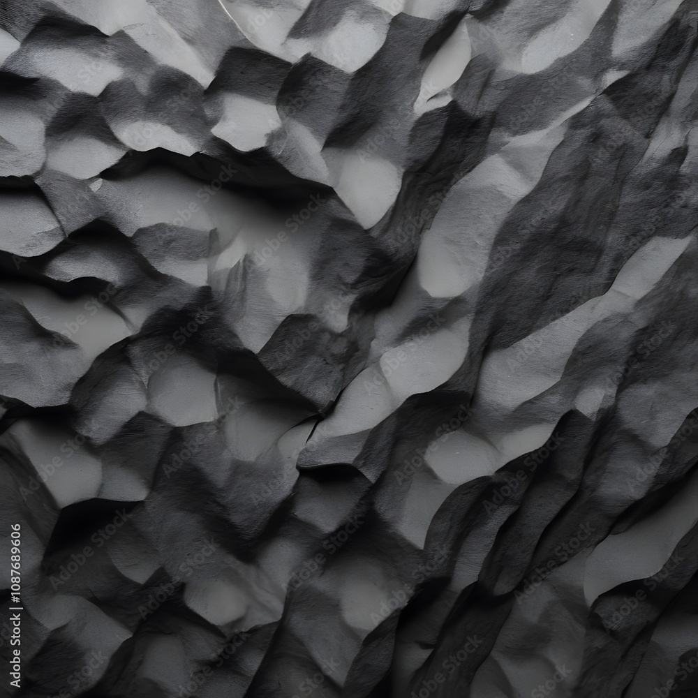 Grunge Texture with Abstract Black and White Patterns, Wrinkled Surfaces, and Scratched Vintage Aesthetic Grunge Texture with Abstract Black and White Patterns, Wrinkled Surfaces, and Scratched Vintage Aesthetic