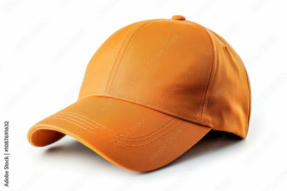 Fototapeta premium Stylish baseball cap isolated on white background