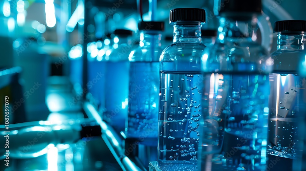 A high-resolution image of a laboratory water purification system. --ar 169 --v 6.0 A high-resolution image of a laboratory water purification system. --ar 169 --v 6.0