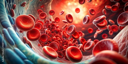Red Blood Cells in Vessel M...