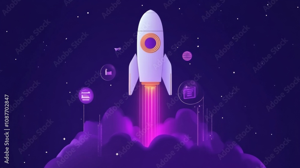 Rocket Launch: A Symbol of Business Growth and Innovation Rocket Launch: A Symbol of Business Growth and Innovation