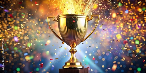 Golden Trophy Explosion Con...