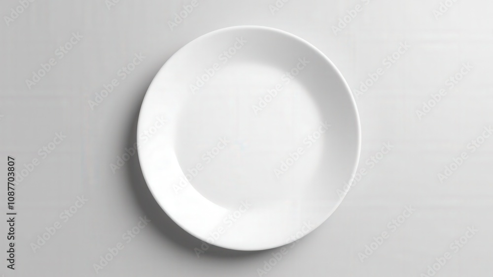 A minimalist gray background plate mockup featuring a glossy white surface for clean branding projects. A minimalist gray background plate mockup featuring a glossy white surface for clean branding projects.