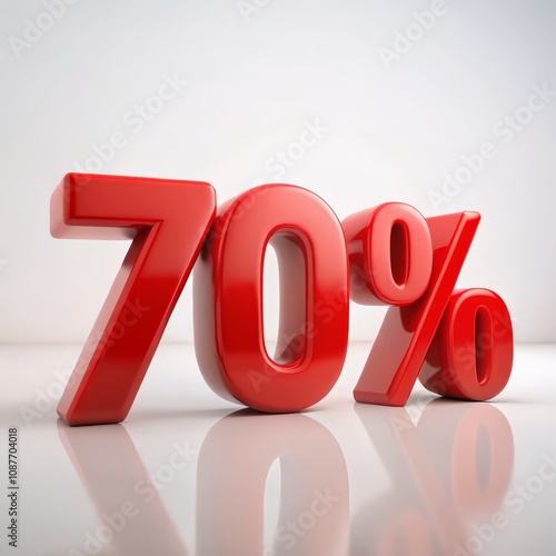 70% Off Sale 3D Red Glossy ...