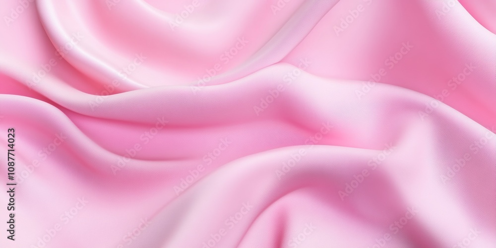 Obraz premium Elegant dusty pink gradient fabric texture with matte black accents for a sophisticated aesthetic