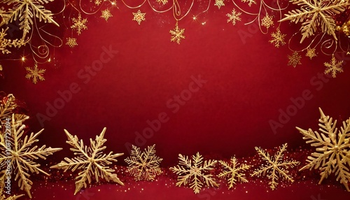 Christmas Background with celebration decoration for frame, evening, banner