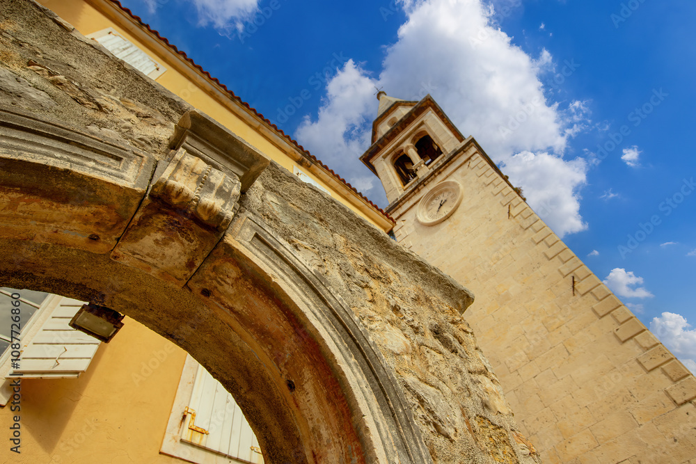 Church of St. John the Baptist, Catholic Church in Budva, Montenegro