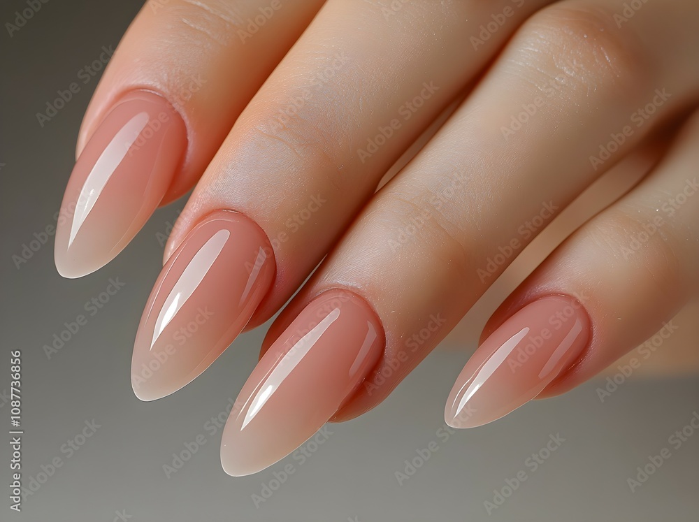 Beautiful woman with a perfect face and lips, a beautiful manicure on her hands in a peach color, a close-up of the hand near the mouth, the background is flowers and plants in peach shades, a profes Beautiful woman with a perfect face and lips, a beautiful manicure on her hands in a peach color, a close-up of the hand near the mouth, the background is flowers and plants in peach shades, a profes