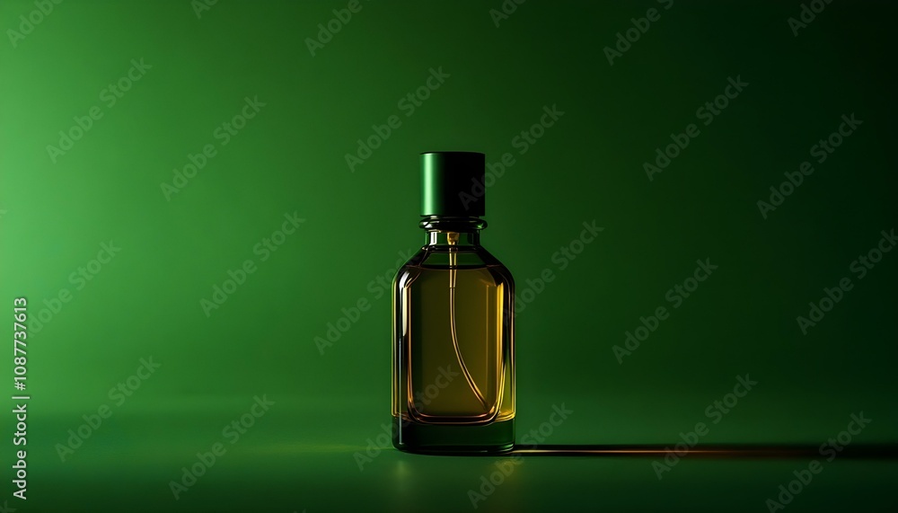 Elegant Perfume on a table with colourful lights Elegant Perfume on a table with colourful lights