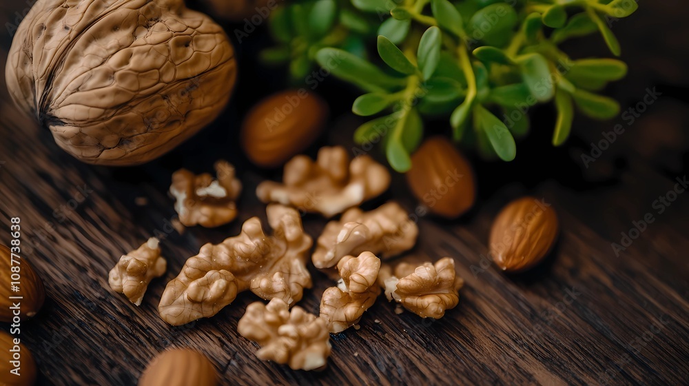 Nuts assortment background texture for stock imagery, perfect for highlighting health-conscious, protein-rich snacks and organic food content in various digital designs. Nuts assortment background texture for stock imagery, perfect for highlighting health-conscious, protein-rich snacks and organic food content in various digital designs.