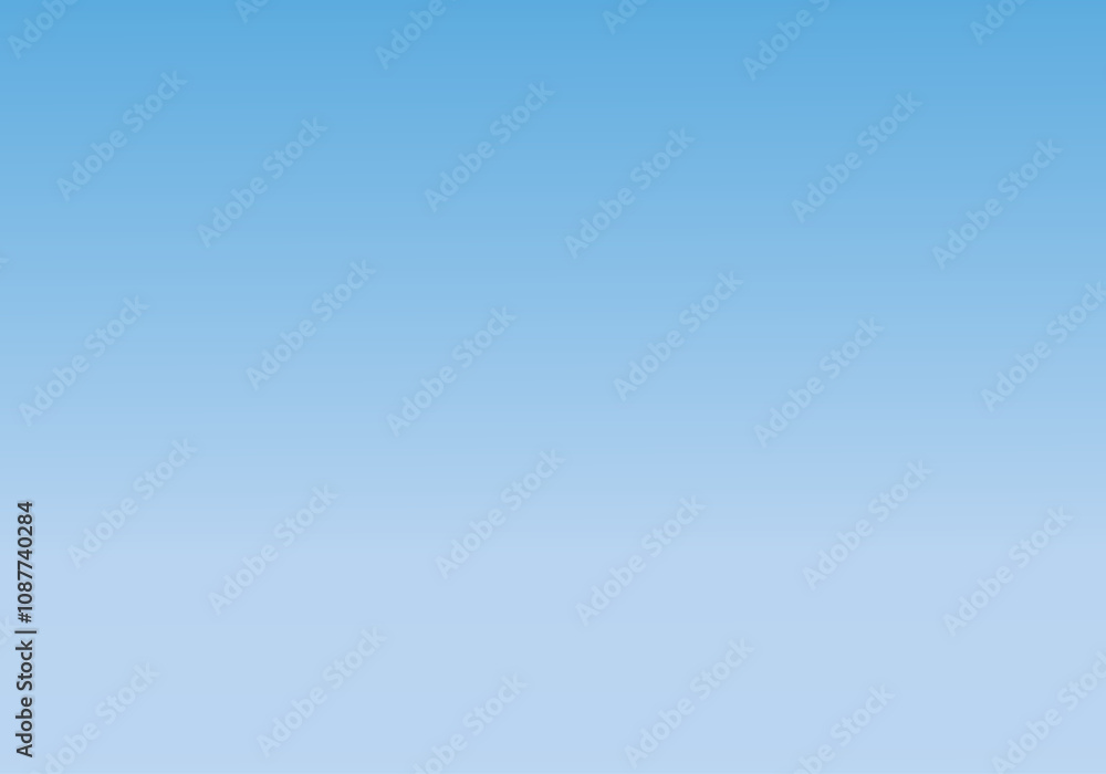 Cielo azul claro. Fondo azul degradado