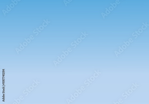 Cielo azul claro. Fondo azul degradado