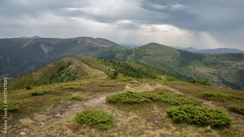 Ukrainian mountains Carpathians in autumn Ukrainian mountains Carpathians in autumn