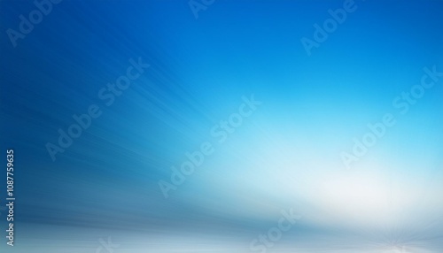 Wallpaper Mural A blurred gradient background transitioning from white to blue, embodying a tranquil and creative concept. Generative AI Torontodigital.ca